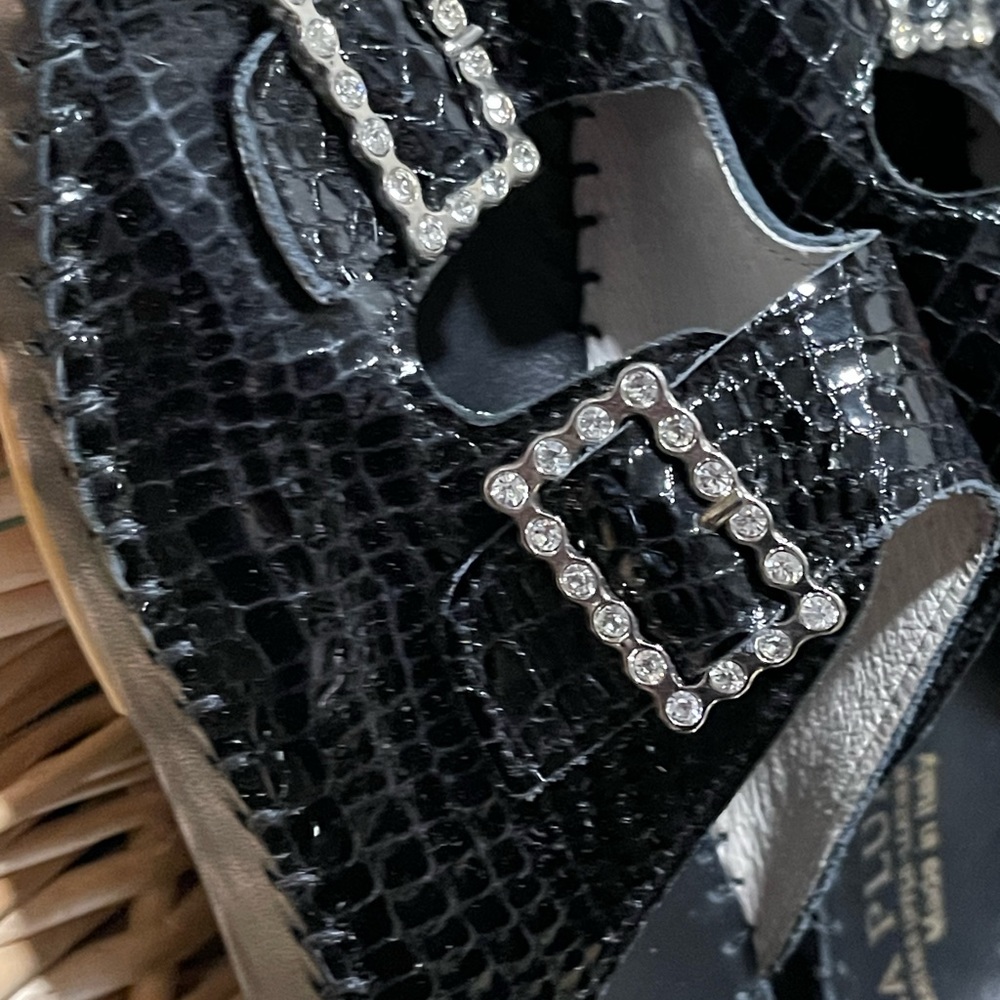 La Plume leather sandals - Picture 8 of 11